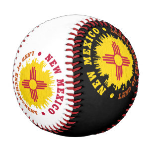 NEUER MEXIKO-STAAT FLAG BASEBALL