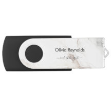 Neuer Minimalistischer Marmortexturneutraler QR-Co