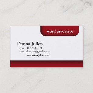 Neuer moderner Datei-Vorsprung ALLZWECKDIY Visitenkarte