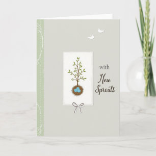 Neuer Muttertags-Kunstkarte von Sprouts Karte