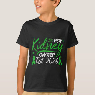 Neuer Nierenbesitzer 2026 Nierentransplantat-Überl T-Shirt