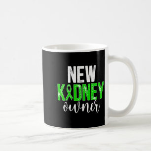 Neuer Nierenbesitzer nach Nierentransplantation er Kaffeetasse