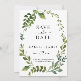 Neuer Olivenzweig Save the Date Einladung