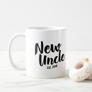 Neuer Onkel Est. 2018, zukünftiger Onkel Gift Mug Tasse