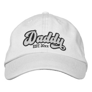 Neuer Papa gegründet Personalisiert Bestickte Baseballkappe