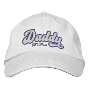 Neuer Papa gegründet Personalisiert Bestickte Baseballkappe
