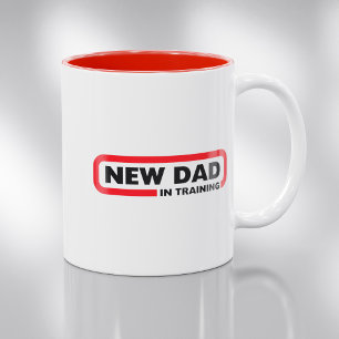 Neuer Papa im Training - Tasse für einen Neuvater