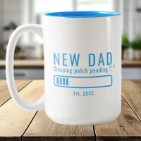 Neuer Papa Sleeping Patch Pending Lustig Himmelbla
