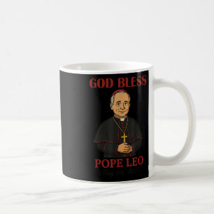 Neuer Papst 2025 Gott segne Papst Leo Xiv 8. Mai 2 Kaffeetasse