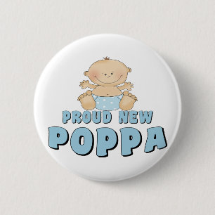 NEUER Poppa-Junge Button