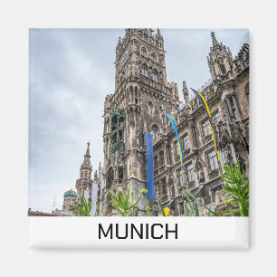 Neuer Rathausturm in München, Deutschland Magnet