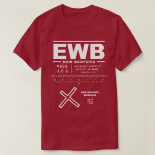 Neuer Regionalflughafen Bedford EWB T-Shirt