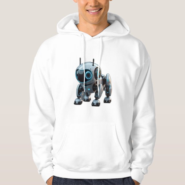 Neuer Roboter Hoodie (Vorderseite)