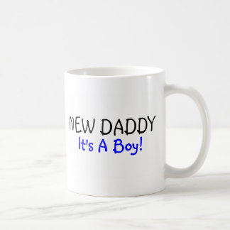 Neuer sein Vati ein Jungen-Blau Kaffeetasse