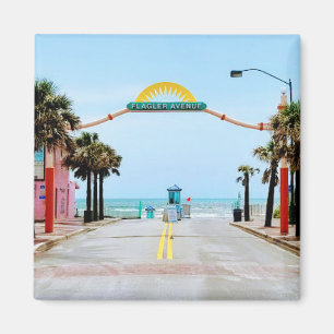 Neuer Smyrna Strand, Allee Floridas Flagler Magnet