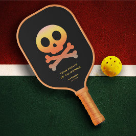 Neuer Sommer der Skull Bones Pickleball Team Famil Schläger