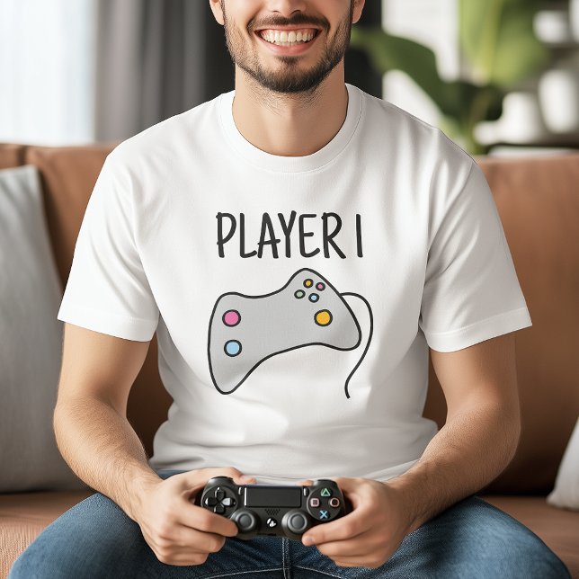 Neuer Spieler - Passende Familienbekleidung T-Shirt (A great father's day gift for the Gamer in your life!)