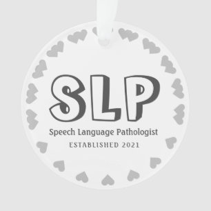 Neuer Sprachpathologe Ornament