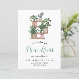 Neuer Startpunkt für neu gepflanzte Roots Einladung