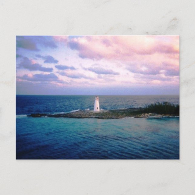 Neuer Tag horizontal Postkarte (Vorderseite)