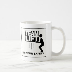 neuer Teamaufzug Tasse