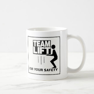 neuer Teamaufzug Tasse