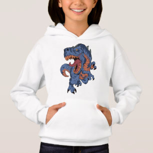 Neuer Tyrannosaurus Prähistorische, furchtlose Rap Hoodie