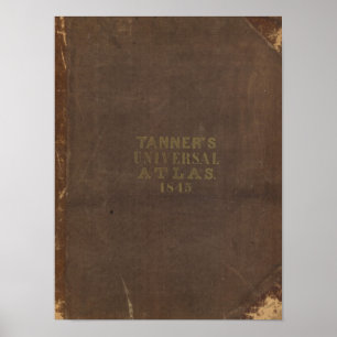 Neuer universeller Atlas Poster