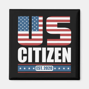 Neuer US-Bürger-Geschenk - Stolz US-Bürger  Magnet