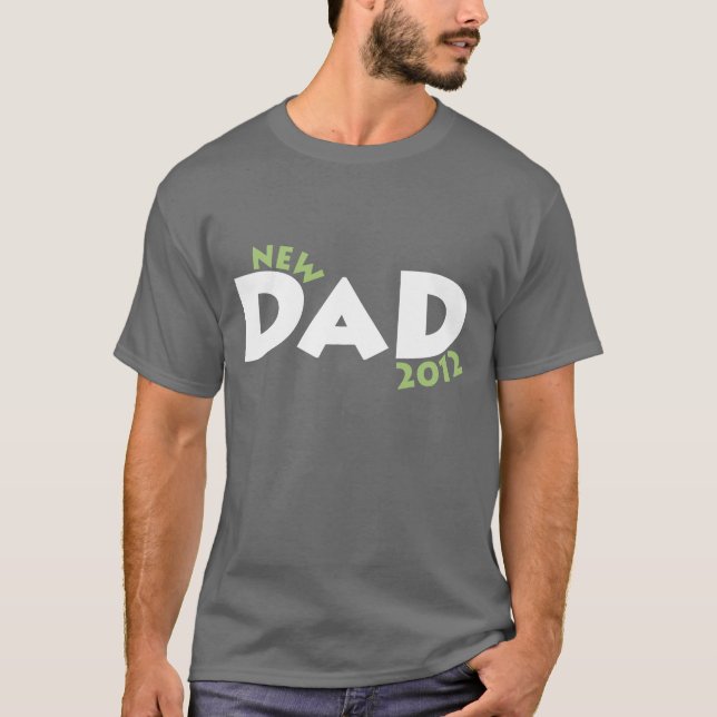 Neuer Vater 2012 T-Shirt (Vorderseite)