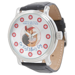 Neuer Vater Bild Einzigartig Keepake Erster Tag de Armbanduhr