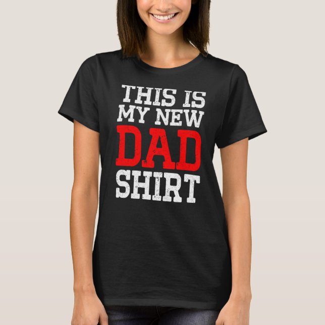 Neuer Vater, der Papa 2 wird T-Shirt (Vorderseite)