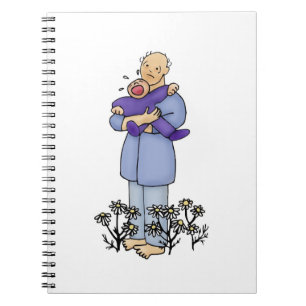 Neuer Vater, neue Eltern Notizblock