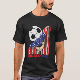 Neuer Vater zum ersten Mal Fußball-Daddy T-Shirt