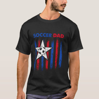 Neuer Vater zum ersten Mal Fußball-Daddy T-Shirt