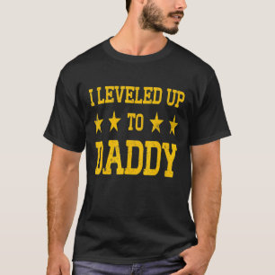 Neuer Vater zum ersten Mal oben Daddy T-Shirt