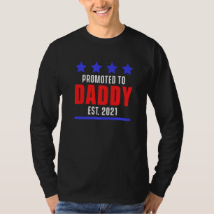 Neuer Vater zum ersten Mal Polizei Gesetzeshüter D T-Shirt