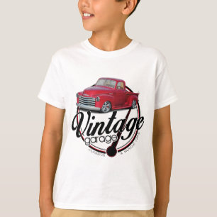 neuer Vintager Garagen-LKW T-Shirt
