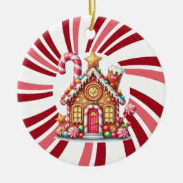 Neuer Weihnachtsquotentext auf der Zuhause auf der Keramik Ornament