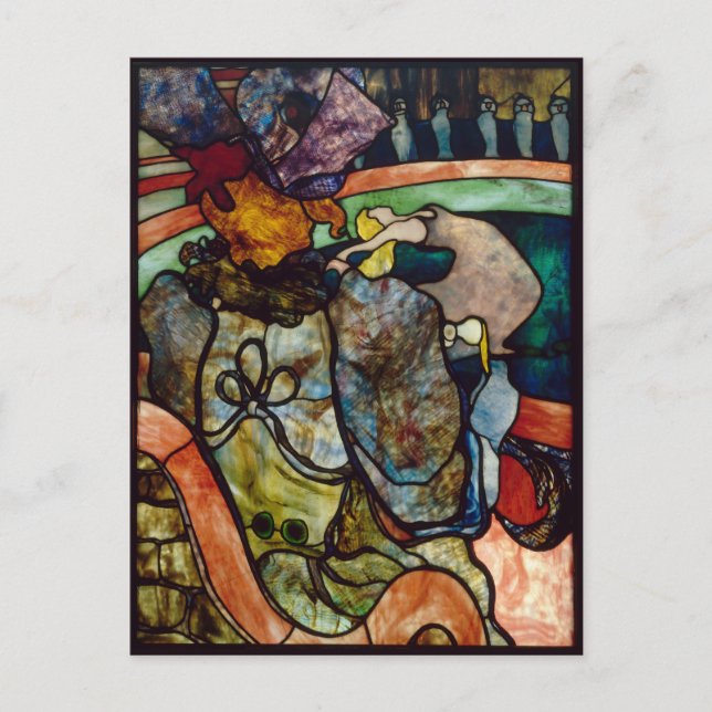 Neuer Zirkus Papa Chrysanthemum Toulouse-Lautrec Postkarte (Vorderseite)