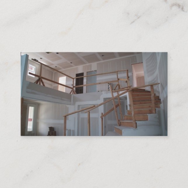 Neuer Zuhause-Bau Visitenkarte (Vorderseite)