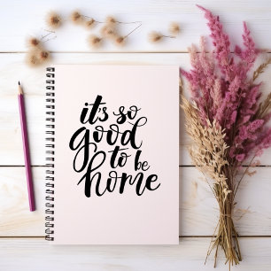 Neuer Zuhause Buyer-Notebook Notizbuch