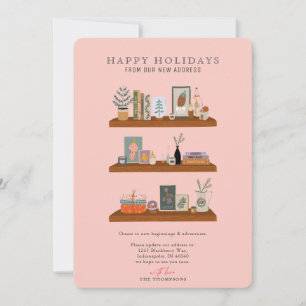 Neuer Zuhause Holidays Shelf Lachs Ankündigung übe