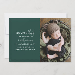 Neuere Mindestankündigung der Geburt eines Fotos