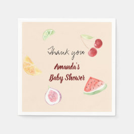 Neuere neutrale Dusche in Aquarellfarben Serviette