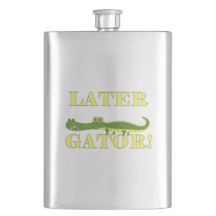 Neuerer Alligator Flachmann