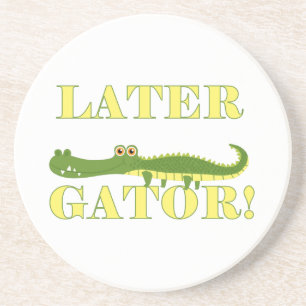 Neuerer Alligator Getränkeuntersetzer