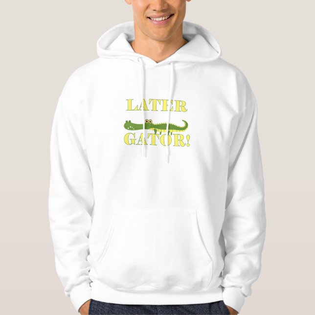 Neuerer Alligator Hoodie (Vorderseite)