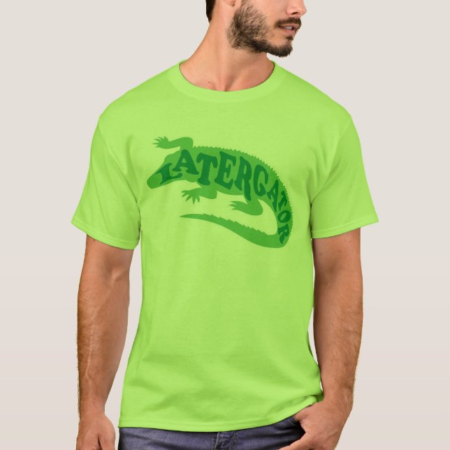 Neuerer Alligator T-Shirt (Vorderseite)