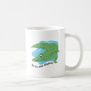 Neuerer Alligator Tasse